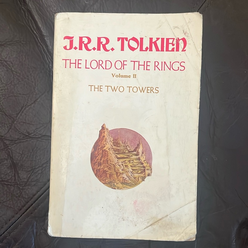 J.R.R Tolkien “a lord of the rings “ The Two Towers